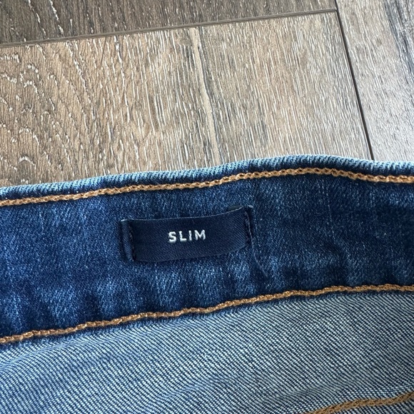 J. Crew Mercantile Flex Jeans. Slim. Men’s size 33/30. Dark wash. - Picture 4 of 10